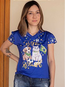 Blusa Bora Brasil