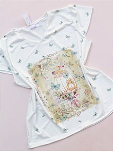 Blusa Gaiola Dourada