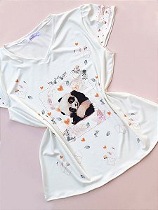 Blusa Panda Fofo