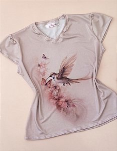Blusa Beija Flor Vintage
