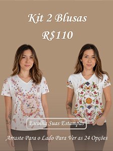Kit 2 Blusas