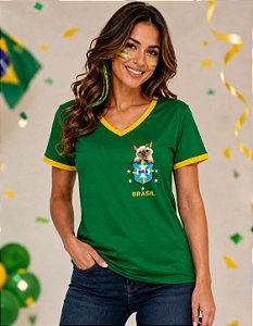 Blusa Brasil Core Gatinha