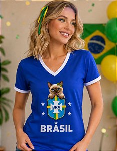 Blusa Brasil Gatinha