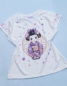 Blusa Kokeshi Doll
