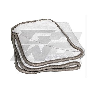TOALHA FLANELA MICROFIBRA 1000g/m² BRANCA - AUTOAMERICA
