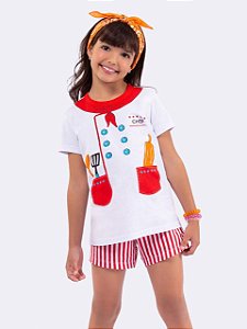SHORT DOLL INFANTIL MINI CHEF