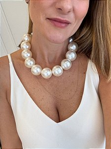 Colar Pérola Grande
