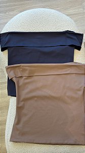 Blusa Ombro A Ombro Poliamida