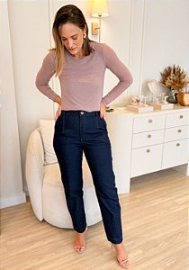 Calça Jeans Afunilada