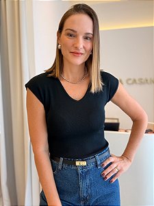 Blusa Modal Decote V