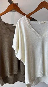 Blusa Trico Decote V