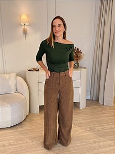 Calça Veludo Cotelê