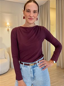 Blusa Franzido Ombro