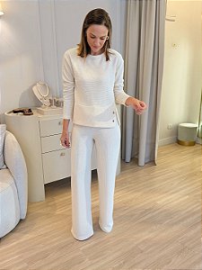 Calça Texturizada Paola