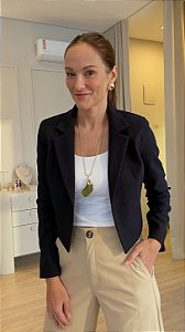 Blazer Cropped Alfaiataria