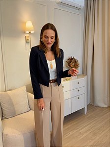 Blazer Cropped Alfaiataria