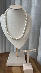Conjunto Colar Pérola