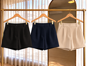 Shorts Alfaiataria