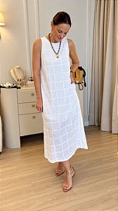 Vestido Algodão Puro