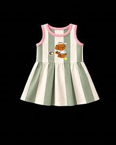 Vestido Ursinho Tenista