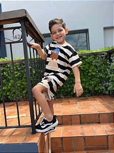 Conjunto listrado DOG