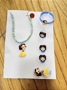 Kit Acessórios Branca de neve