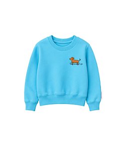 Moletom Azul Cachorrinho