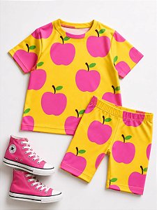 Conjunto verão maçã