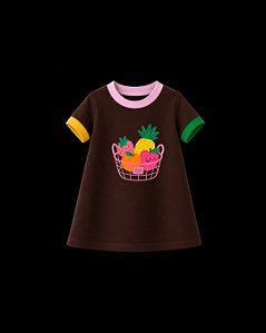 Vestido Cesta Frutas