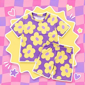 Conjunto verão Lilás