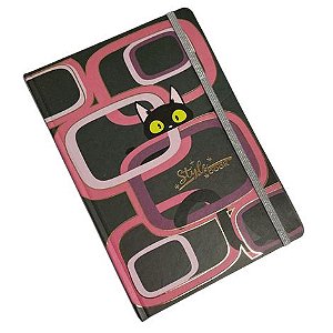 CADERNO STYLE BOOK GATO PRETO A5 70 GRS POLEN