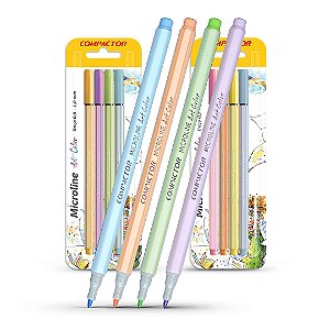 MICROLINE ART COLOR CORES PASTEIS 02 BL/4