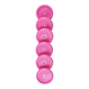 DISCOS + ELASTICO SUPER PINK M