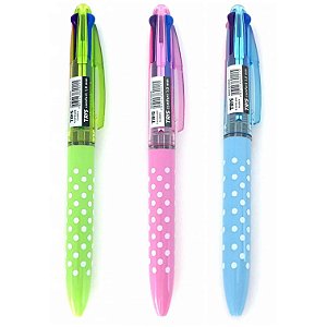 CANETA ESF COLORMIX PETIT POA 1.0MM