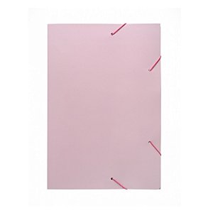 PASTA A/E CARTAO POLYCART PASTEL ROSA
