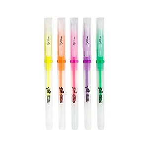 CANETA ESFEROGRAFICA GEL FLUORESCENTE 1.0 MM