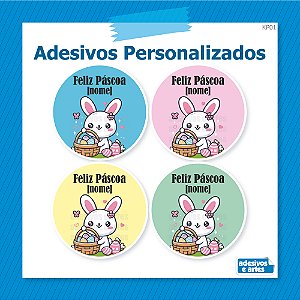 Adesivo Feliz Páscoa