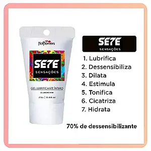 Sete Sensações | 70% de Dessensibilizante