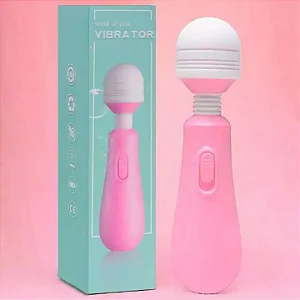 Mini Vibrador Varinha Mágica À Pilha