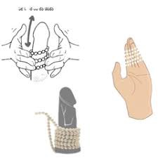 Colar de Pérolas para massagem sensual