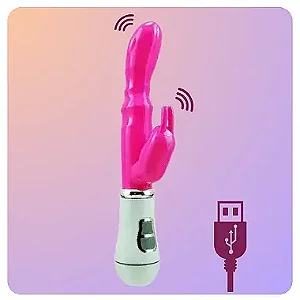 Vibrador Jelly Rabbit 12 Vibrações | Recarregável