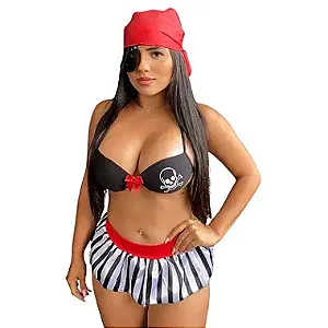 Fantasia Pirata Com Bojo