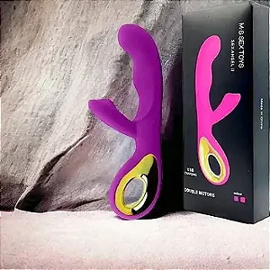 Vibrador ponto G Com Estimulador De Clitóris – Sex Angel II
