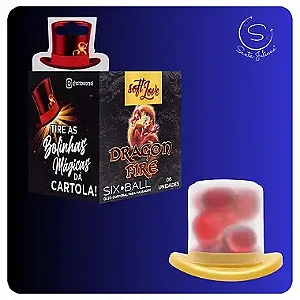 Bolinha Dragon (6 unidades) Fire 🔥Esquenta 💓 Lubrifica