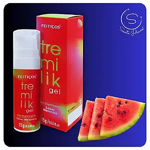 Vibrador Liquido Excitante Beijavél Melancia Tremilik