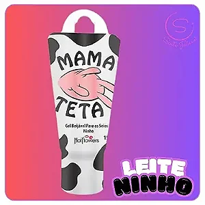 Gel Beijavel Mama Teta Leite Ninho