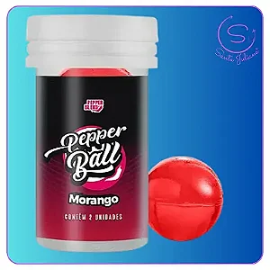Bolinha (2 unidades) Comestível Morango