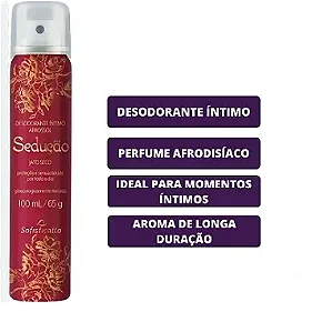 Sedução Desodorante Íntimo Aerossol