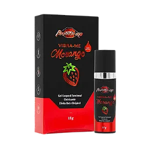 Vibrador Liquido Excitante Eletrizante Extra Forte Morango Hot -Esquenta, Excitante, Pulsa, Vibra