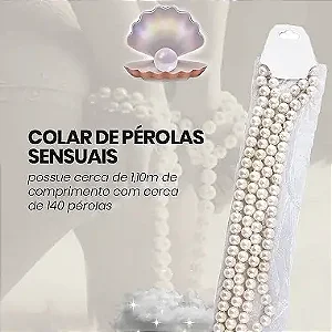 Colar De Pérolas Para Massagem Sensual
